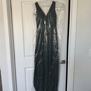 Brand New Hunter Green Amsale Bridesmaid Dress Size 10